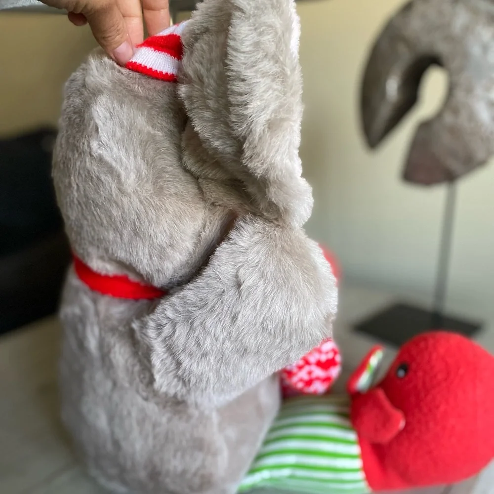 Vintage 1986 KMART Dan Dee Christmas MOUSE 22” - Picture 6 of 8